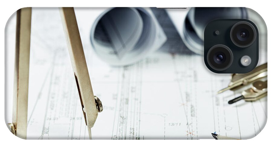 Civil Engineering iPhone Case featuring the photograph Architecture Planning by Kalasek