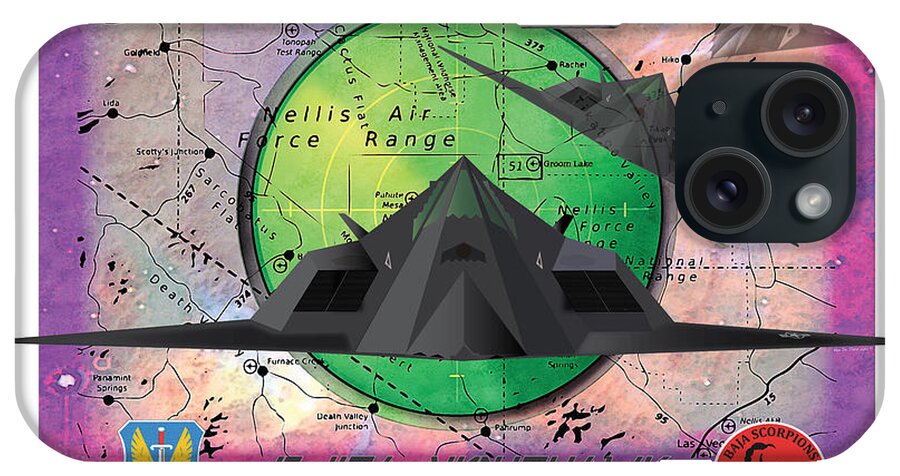  Area 51 iPhone Case featuring the digital art Area 51 by Kenneth De Tore