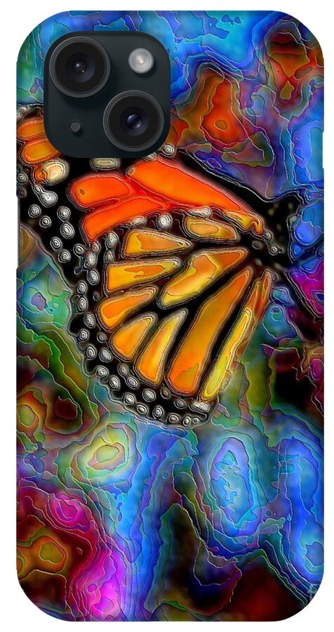 Art-b-fly iPhone Case featuring the photograph Art B-Fly by Patrick Witz