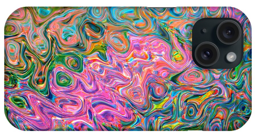 Abstract iPhone Case featuring the photograph Artistic Alchemy by Deena Stoddard