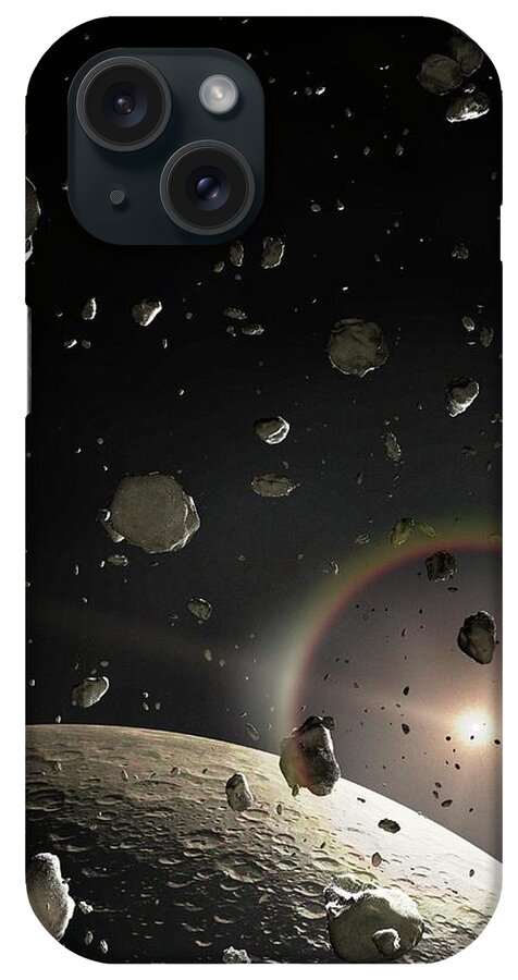 Astrophysics iPhone Case featuring the photograph Artwork Of A Kuiper Belt Object by Mark Garlick