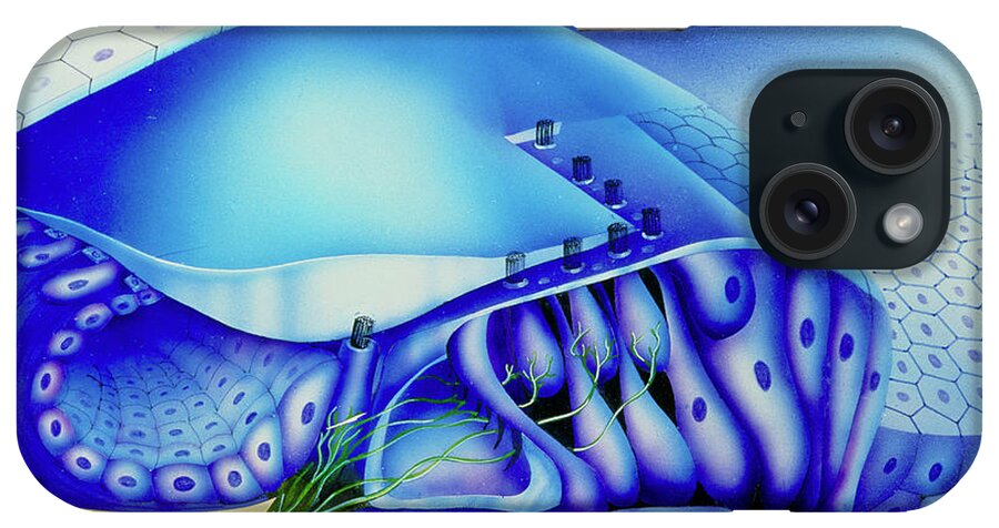 Organ Of Corti iPhone Case featuring the photograph Artwork Of Organ Of Corti In Cochlea Of Human Ear by Kairos, Latin Stock/science Photo Library