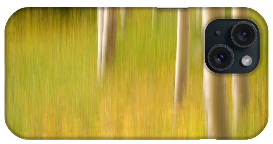 Aspen iPhone Case featuring the photograph Aspen Abstract by Ronda Kimbrow