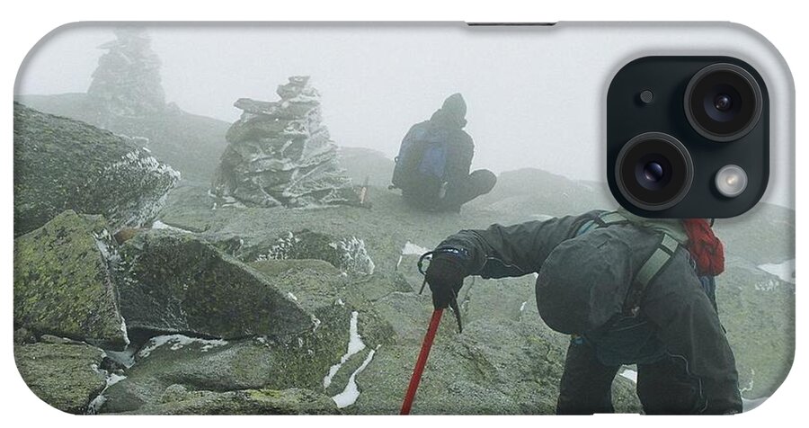 Mt Washington iPhone Case featuring the photograph At the Pinnacle of Choice by Jim Cook