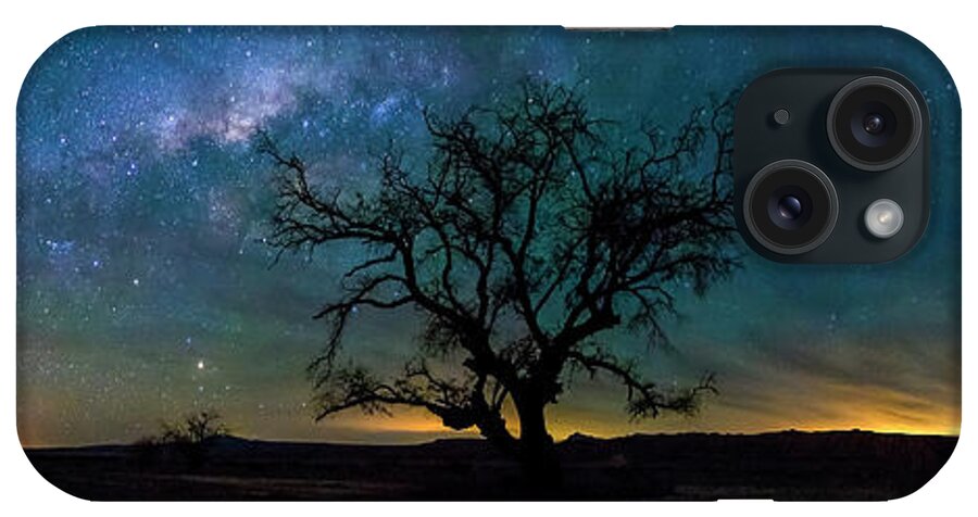 Tranquility iPhone Case featuring the photograph Atacama Desert Night Sky by Adhemar Duro