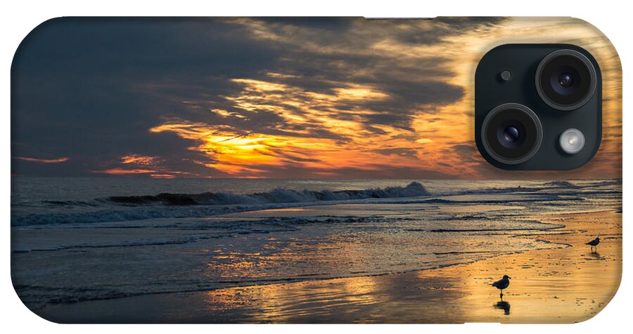 Atlantic Ocean iPhone Case featuring the photograph Atlantic Sunset by Jill Laudenslager