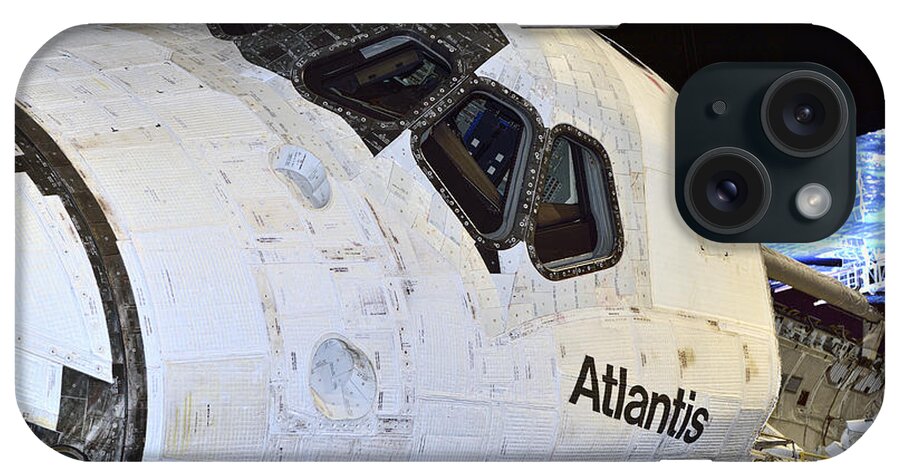 Space iPhone Case featuring the photograph Atlantis Close-up by Bill Dodsworth