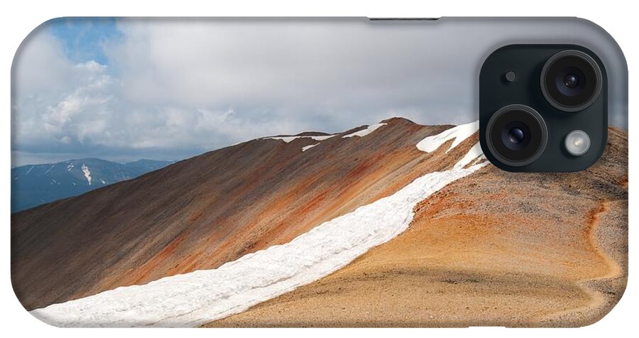 14er iPhone Case featuring the photograph Atop Redcloud Peak by Cascade Colors