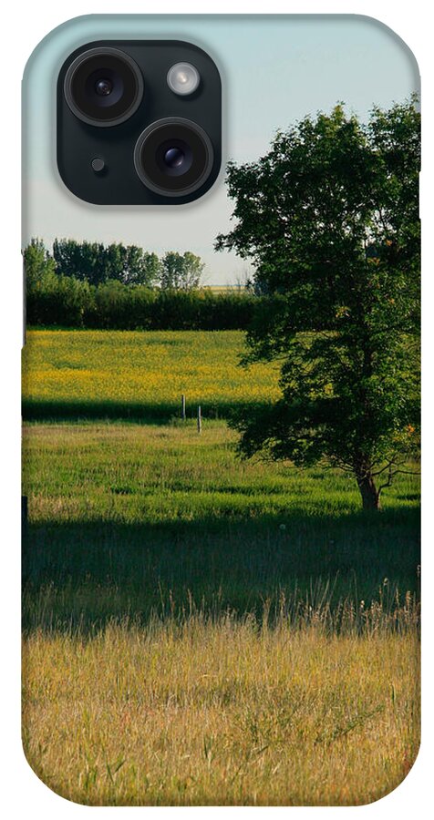 Landscape iPhone Case featuring the photograph August in Tugaske by Ellery Russell