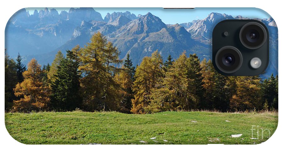 Brenta Dolomites iPhone Case featuring the photograph Autumn - Brenta Dolomites - Italy by Phil Banks