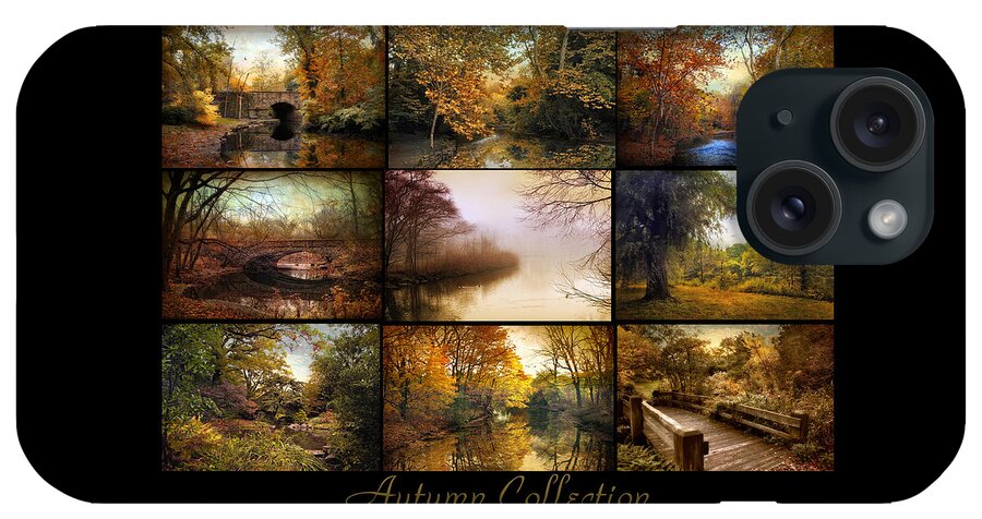 Poster iPhone Case featuring the photograph Autumn Collage by Jessica Jenney