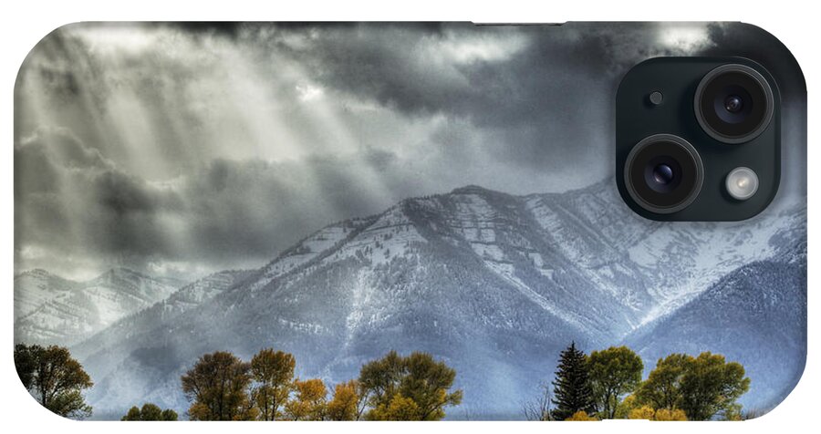 Flpa iPhone Case featuring the photograph Autumn In Grand Teton Np Wyoming by Bill Coster