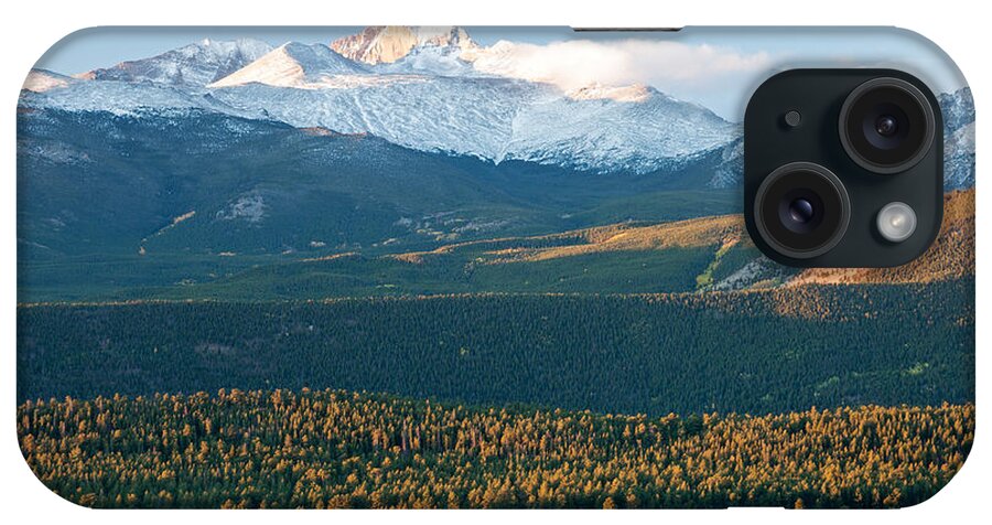 Autumn iPhone Case featuring the photograph Autumn Morning at Beaver Meadows in Rocky Mountain National Park by Fred Stearns