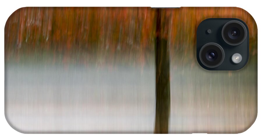 Autumn Rain iPhone Case featuring the photograph Autumn Rain by Terry DeLuco