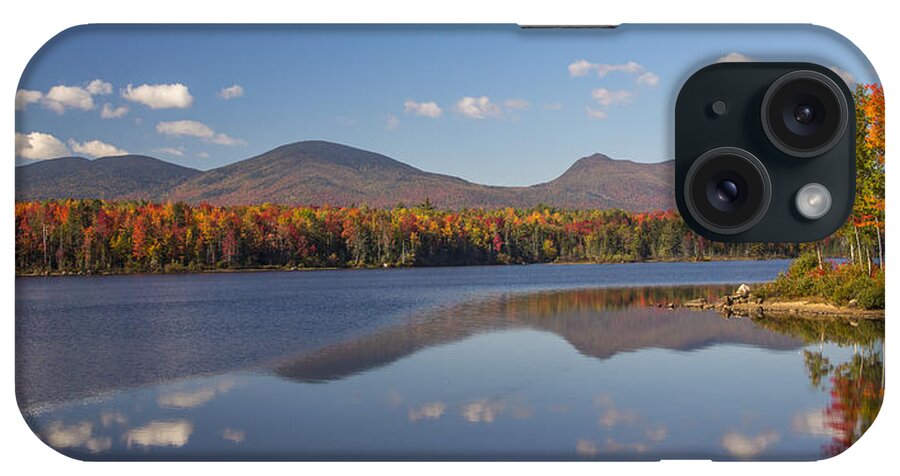 Autumn iPhone Case featuring the photograph Autumn Reflections at Jericho Lake by White Mountain Images