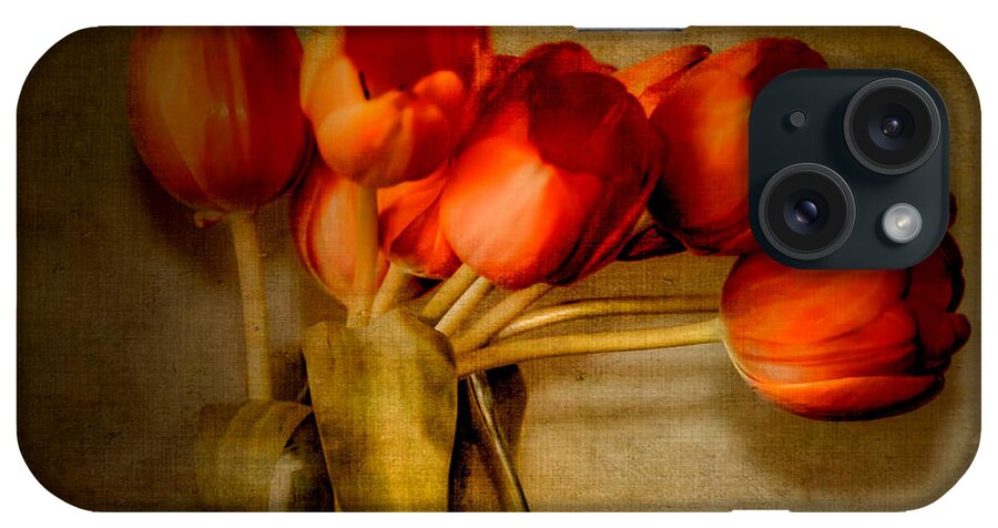 Julie Palencia iPhone Case featuring the photograph Autumn Tulips by Julie Palencia