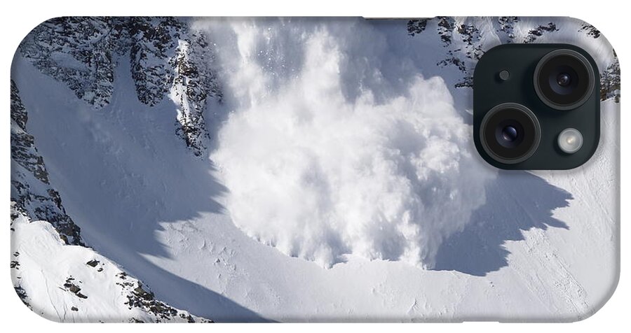Snow iPhone Case featuring the photograph Avalanche II by Bill Gallagher