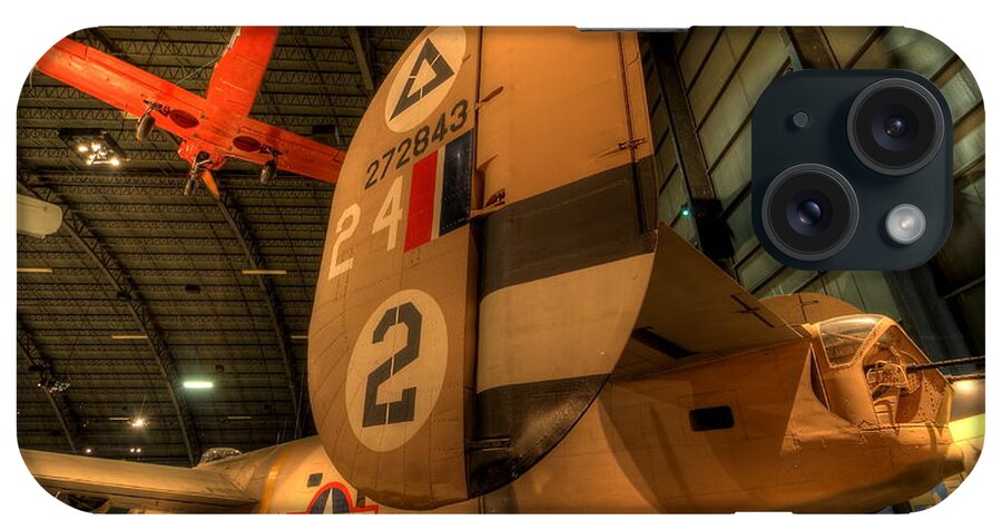 B-24 iPhone Case featuring the photograph B-24 Liberator Tail by David Dufresne