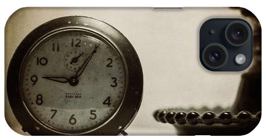 Clock iPhone Case featuring the photograph Baby Ben by Jeff Mize