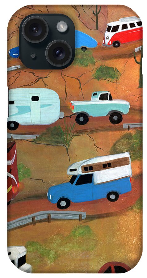 Arizona iPhone Case featuring the painting Back to the Grind by Karyn Robinson