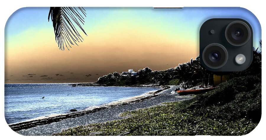 Beach iPhone Case featuring the photograph Bahia Luna Media by Jessica Levant
