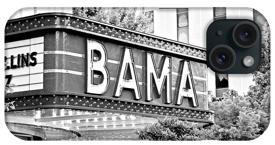 Bama iPhone Case featuring the photograph Bama - Bw by Scott Pellegrin
