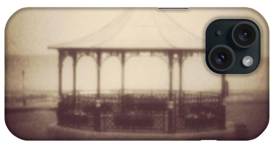 Summer iPhone Case featuring the photograph Bandstand At The Beach #bandstand by Just Berns
