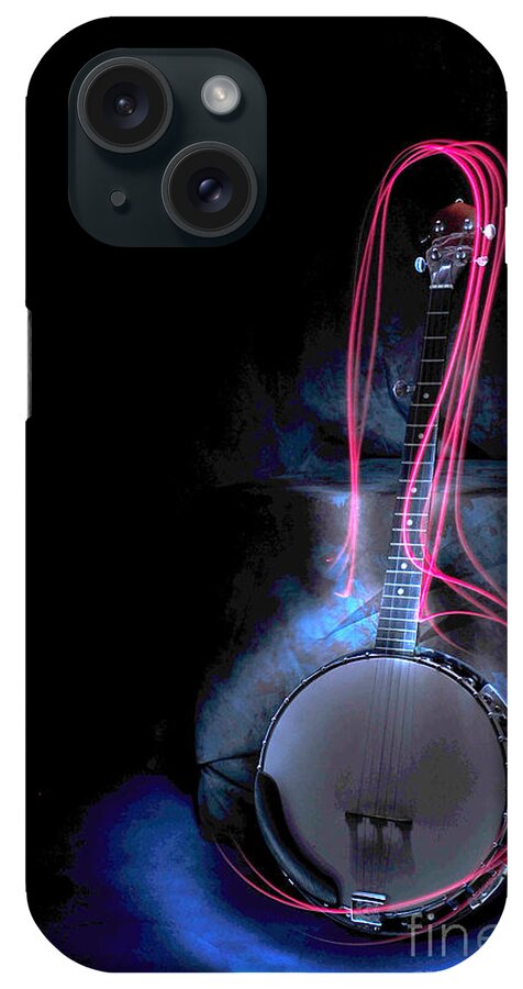 Musical Instrument iPhone Case featuring the photograph Banjo by Randi Grace Nilsberg