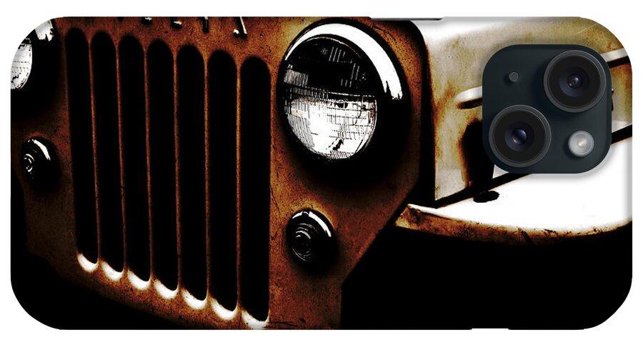 Jeep iPhone Case featuring the photograph Bare Bones Rusty by Luke Moore