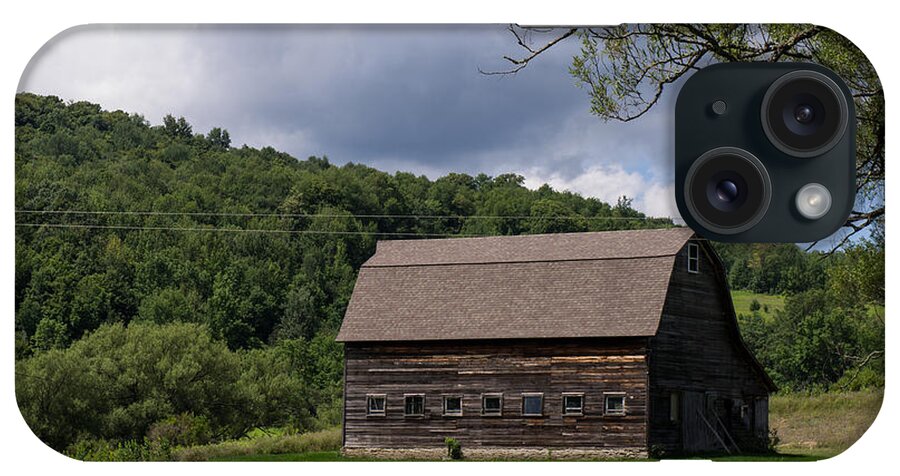 Barn iPhone Case featuring the photograph Countryside Barn by Weir Here And There