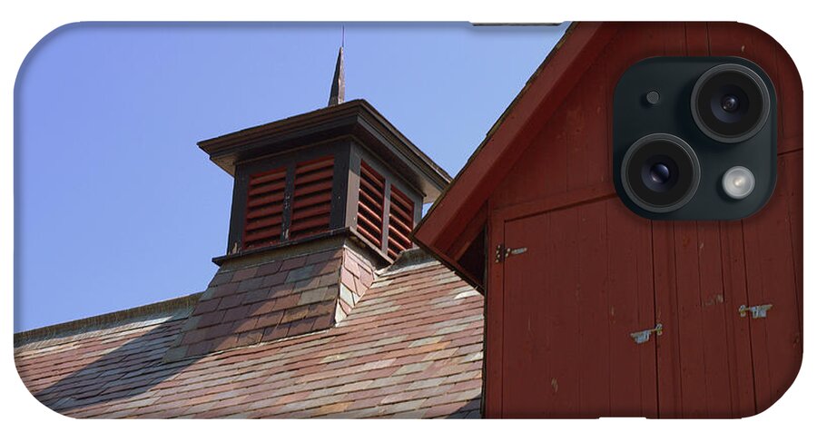 Barn iPhone Case featuring the photograph Barn Roof by Judy Salcedo