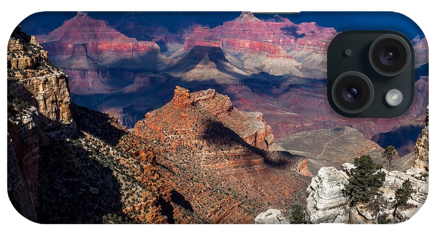 Arizona iPhone Case featuring the photograph Battleship at the Grand Canyon by Ed Gleichman