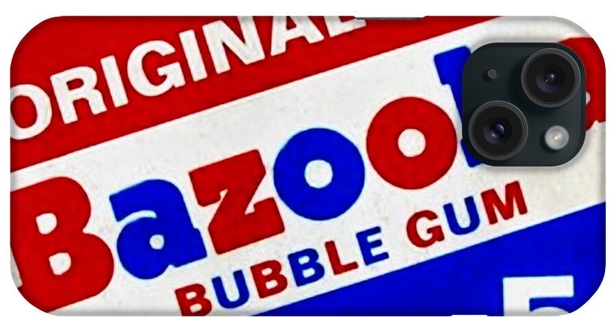 Bazooka iPhone Case featuring the photograph Bazooka Bubble Gum by Rob Hans