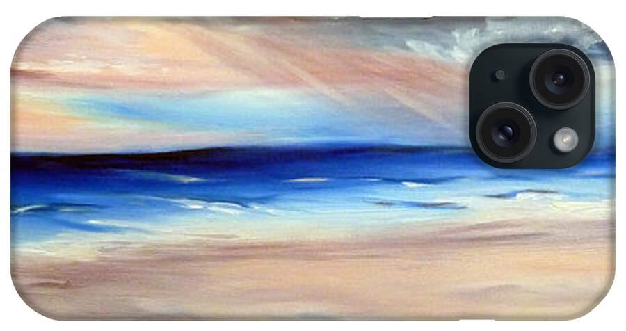 Landscape iPhone Case featuring the painting Be Near by Meaghan Troup