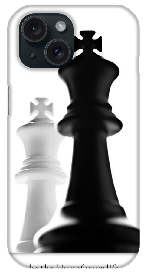 King iPhone Case featuring the photograph Be The King Of Your Life by Onyonet Photo studios
