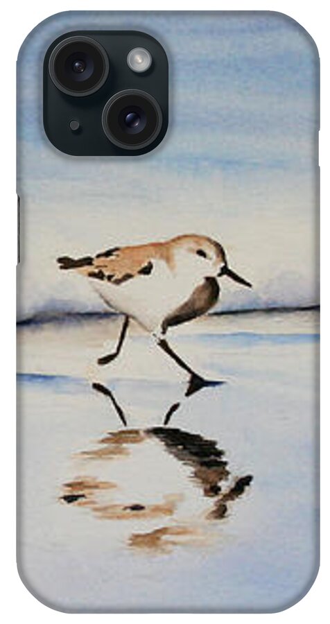 Beach iPhone Case featuring the painting Beach Babies by Glenyse Henschel
