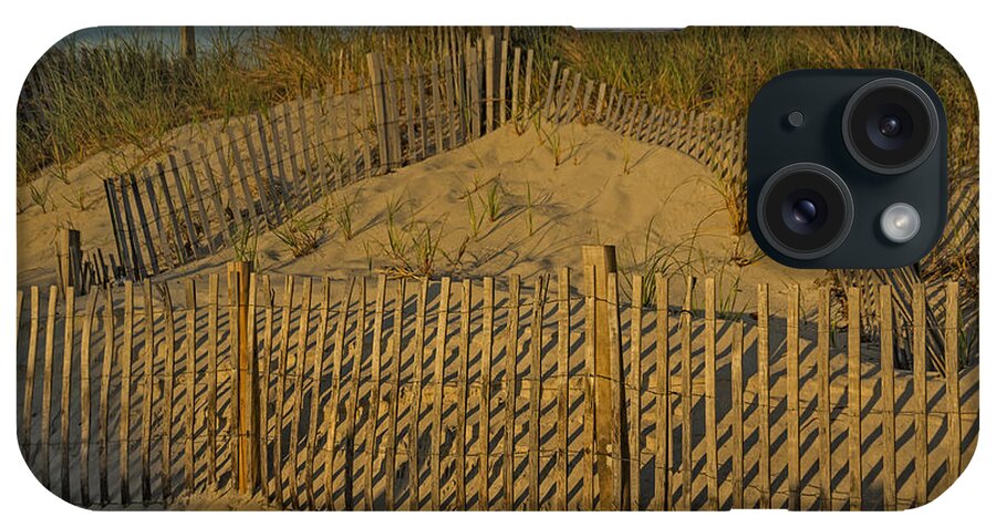 Cape Cod iPhone Case featuring the photograph Beach Fence by Susan Candelario