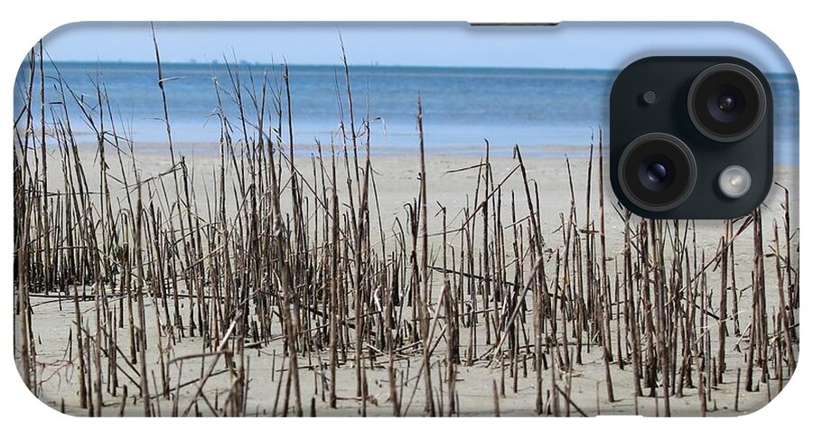 Beach iPhone Case featuring the photograph Beach Scene by Christy Pooschke