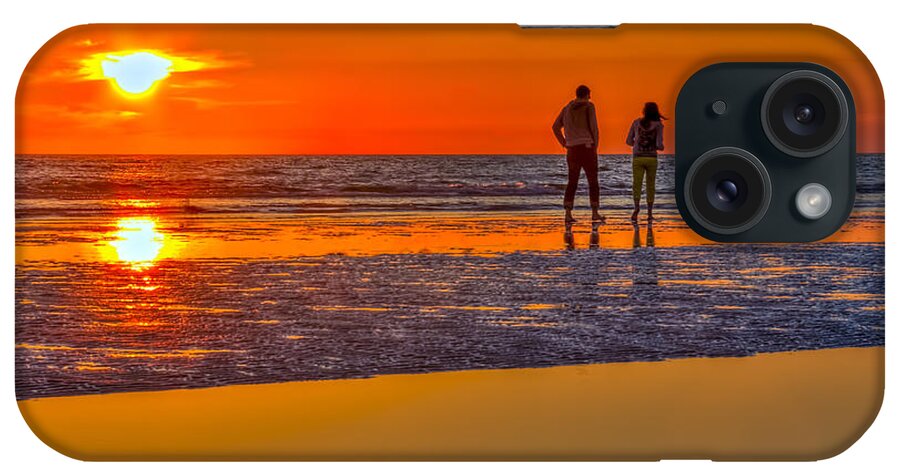 Sarasota iPhone Case featuring the photograph Beach Stroll by Marvin Spates