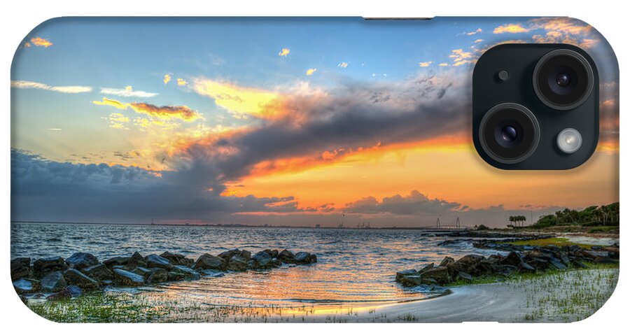 Sunset iPhone Case featuring the photograph Beach Sunset by Dale Powell