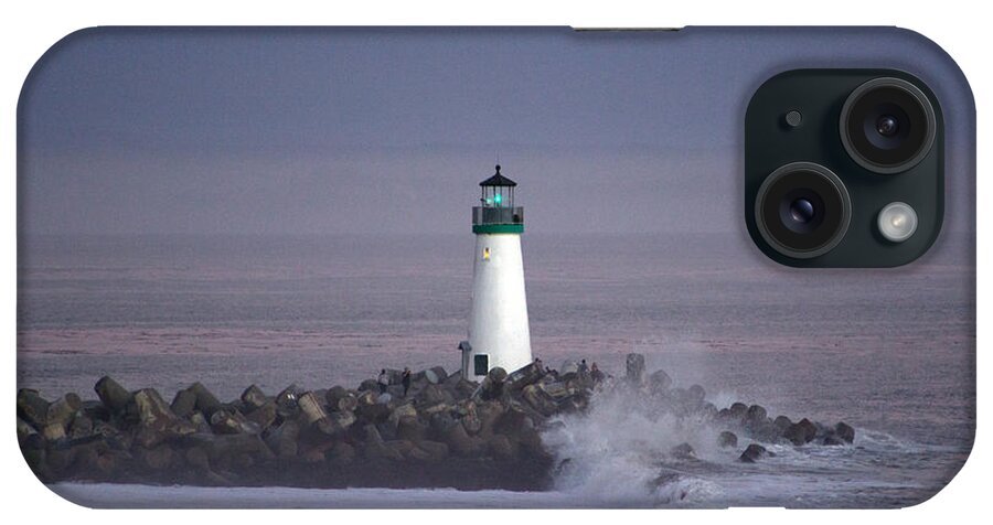 Walton iPhone Case featuring the photograph Beacon on the Jetty by Deana Glenz