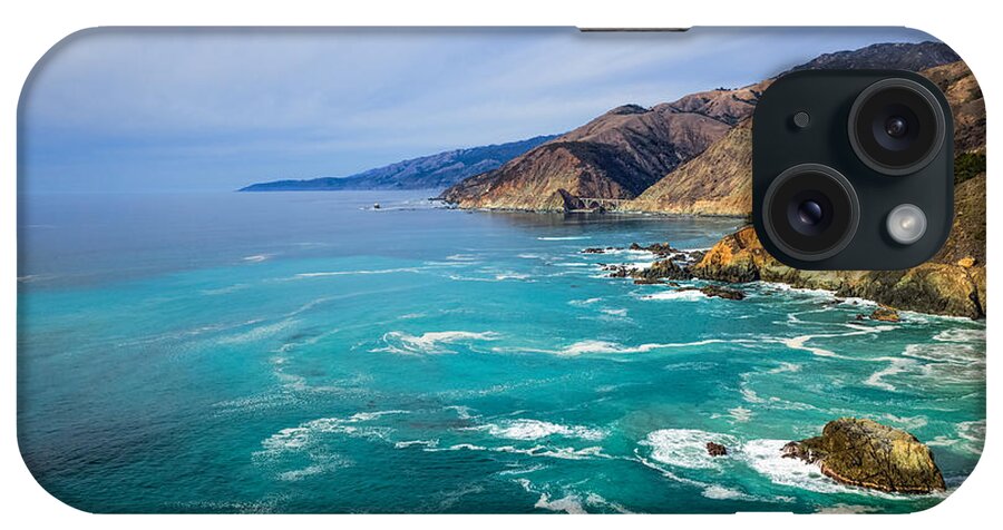 Big Sur iPhone Case featuring the photograph Beautiful Big Sur With Bixby Bridge by Priya Ghose