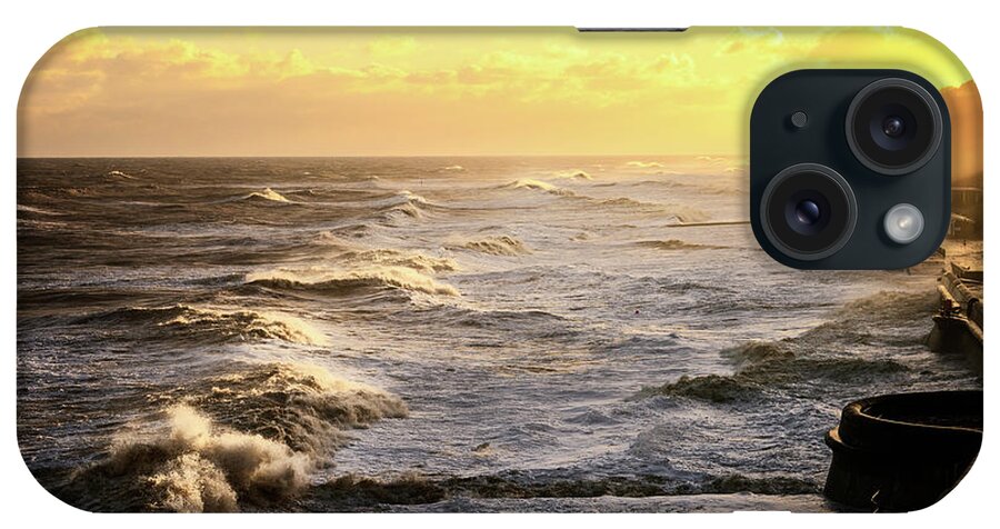 Scenics iPhone Case featuring the photograph Beautiful Destruction At Cromer, Norfolk by Stevendocwra