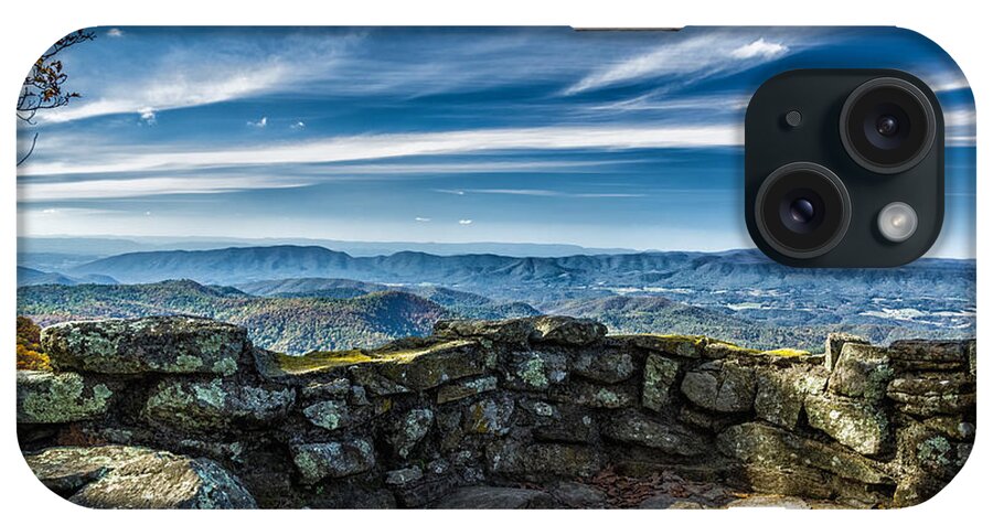 Brp iPhone Case featuring the photograph Beautiful View of Mountains and Sky by Lori Coleman