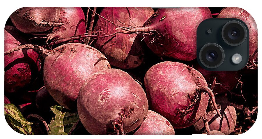 Vegetable iPhone Case featuring the photograph Beets - Earthy Wonders by Kathy Bassett