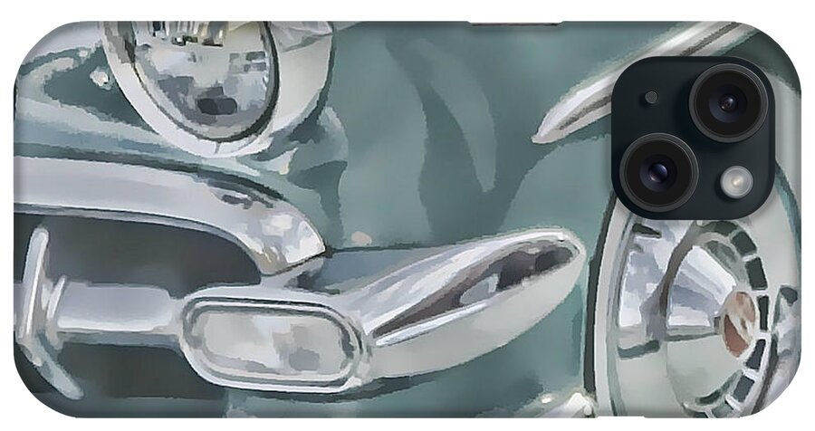 Victor Montgomery iPhone Case featuring the photograph Bel Air headlight by Vic Montgomery