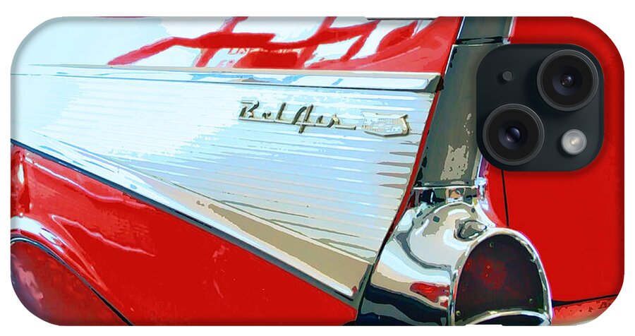 Vintage Cars iPhone Case featuring the photograph SAVED BY THE BEL AIR Palm Springs CA by William Dey