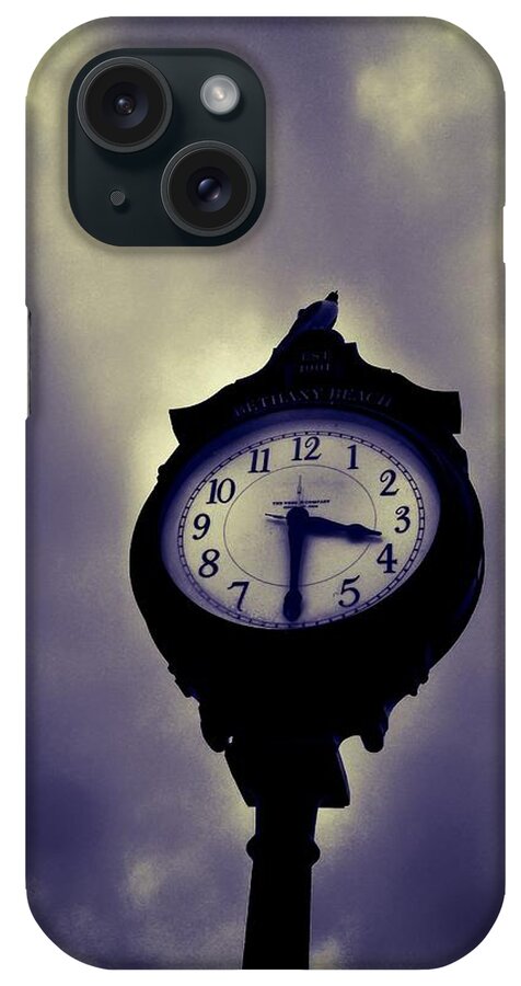 Bethany iPhone Case featuring the photograph Bethany Beach Gloom by Chris Montcalmo