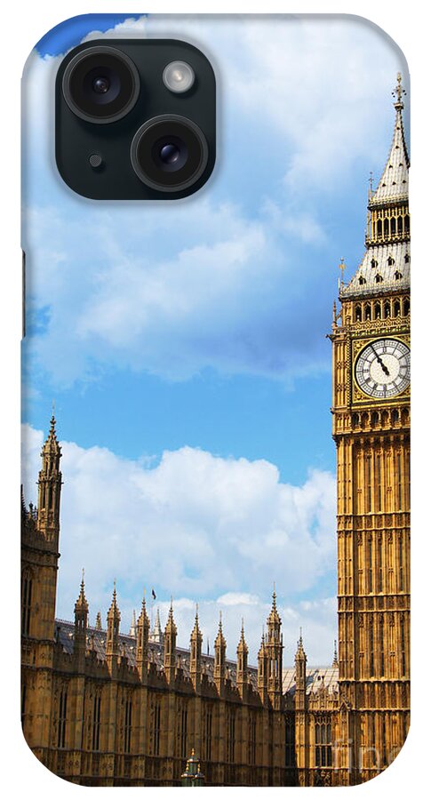 Big Ben iPhone Case featuring the photograph Big Ben by Mariola Bitner