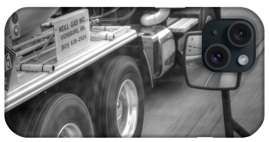 Big Rig iPhone Case featuring the photograph Big Wheels Keep Turning by Bill Hamilton